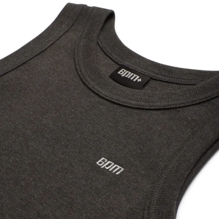 TANK TOP DARK GREY MELANGE